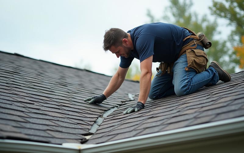 Roofer in The Woodlands
