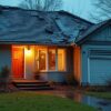 Roof storm damage repair