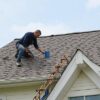Hail damaged shingle repair Conroe