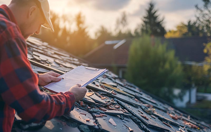 Roof Replacement After Storm