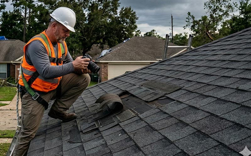 Storm Damage Roof Contractor