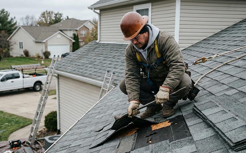 Storm Damage Roof Repair
