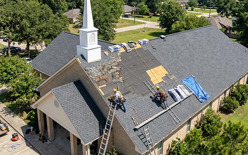 Church Roof Repair Conroe