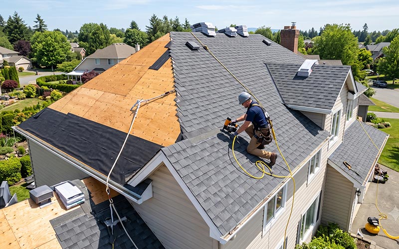 Roof Replacement Cost in Conroe