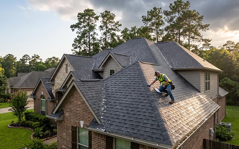 Class 3 Impact Resistant Shingles